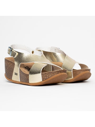 Sunbay Sleehaksandalen "Pavot" goudkleurig