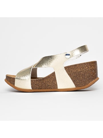 Sunbay Keilsandaletten "Pavot" in Gold