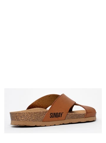 Sunbay Slippers "Rita" lichtbruin