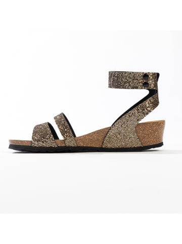 Sunbay Keilsandaletten "Rama" in Gold