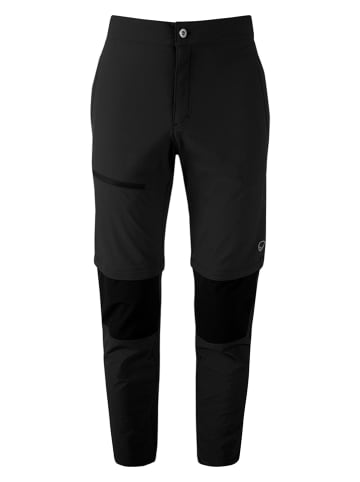 Halti Spodnie funkcyjne Zipp-Off "Pallas" w kolorze czarnym