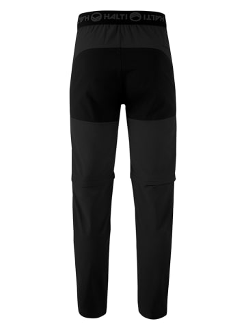 Halti Spodnie funkcyjne Zipp-Off "Pallas" w kolorze czarnym
