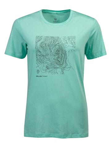 Halti Functioneel shirt "Lehti" turquoise
