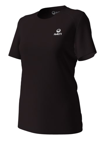 Halti Koszulka funkcyjna "Vassi" w kolorze czarnym