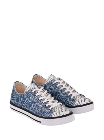 Streetfly Sneakers in Blau/ Weiß/ Bunt