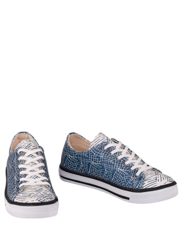 Streetfly Sneakers in Blau/ Weiß/ Bunt