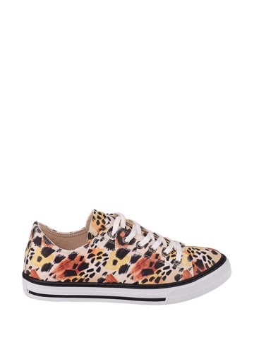 Streetfly Sneakers in Creme/ Bunt