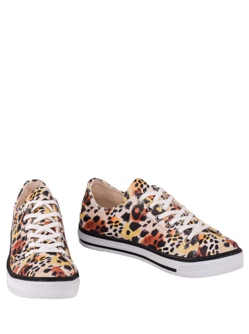 Streetfly Sneakers in Creme/ Bunt