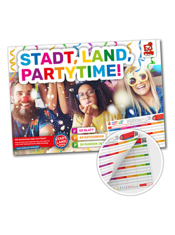 Rudy Games Spiel "Stadt, Land, Partytime!" - ab 16 Jahren