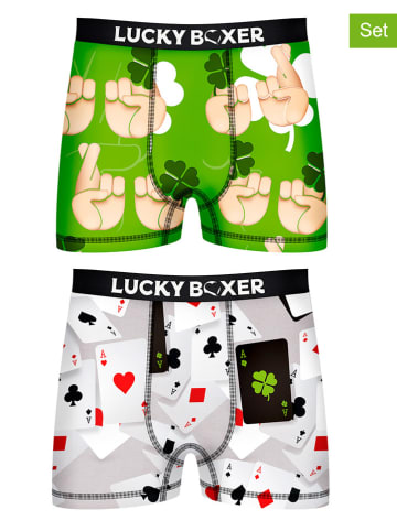 Lucky Boxer 2er-Set: Boxershorts in Bunt