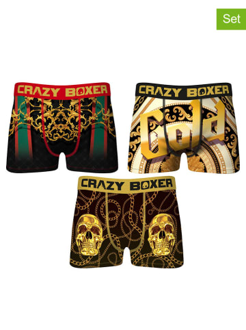 Crazy Boxer 3-delige set: boxershorts meerkleurig