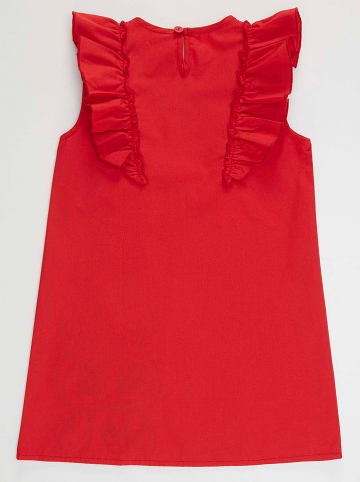 Denokids Sukienka "Ladybug" w kolorze czerwonym
