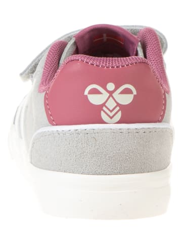 Hummel Leder-Sneakers in Grau