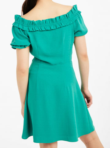 Naf Naf Sukienka w kolorze zielonym