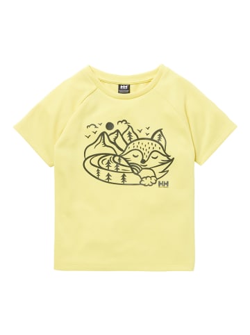 Helly Hansen Koszulka "Marka" w kolorze żółtym