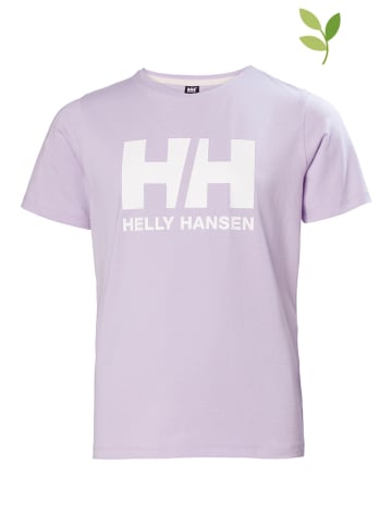 Helly Hansen Koszulka "Logo" w kolorze fioletowym