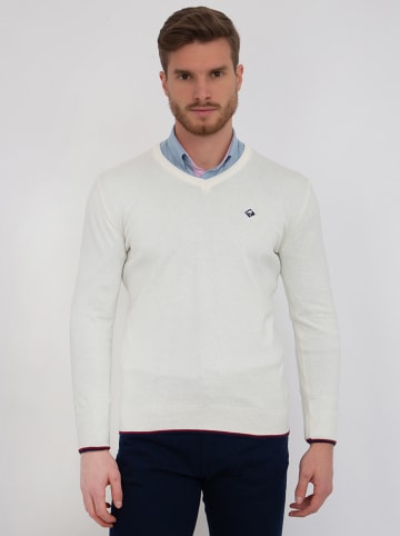 SIR RAYMOND TAILOR Trui "Appel" crème