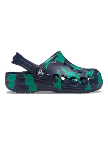 Crocs Crocs "Baya Graphic" in Grün/ Dunkelblau