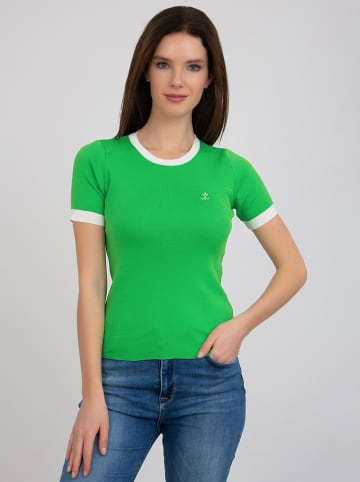 SIR RAYMOND TAILOR Koszulka "Dona" w kolorze zielonym
