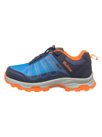 Richter Shoes Buty trekkingowe w kolorze granatowo-niebieskim
