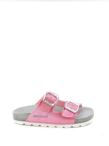 Grünland Pantoletten in Pink