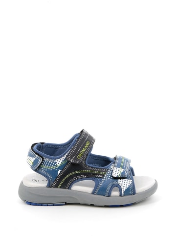 Grünland Sandalen blauw/zwart