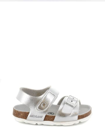 Grünland Sandalen zilverkleurig