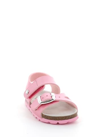 Grünland Sandały w kolorze jasnoróżowym