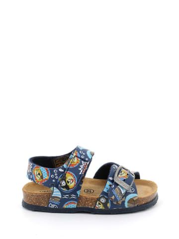 Grünland Sandalen blauw/meerkleurig