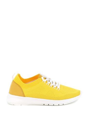 Grünland Sneakersy w kolorze żółtym