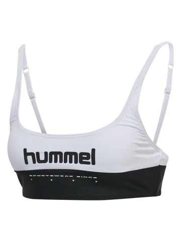 Hummel Biustonosz bikini "Cindi" w kolorze czarno-białym