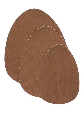 Bye Bra 6-delige set: tepelbedekkers lichtbruin