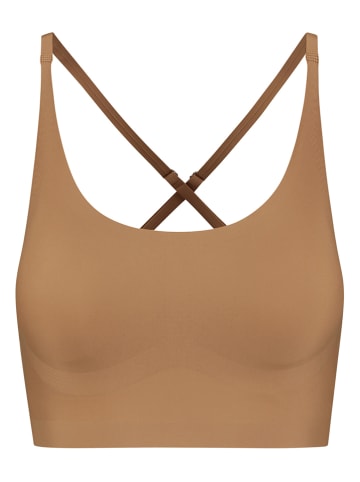 Bye Bra Bustier in Hellbraun