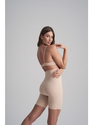 Bye Bra Szorty modelujące w kolorze beżowym