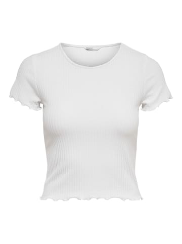 ONLY Koszulka "Emma" w kolorze białym