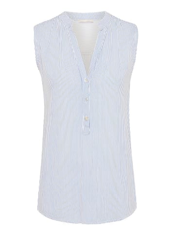 Mexx Blouse blauw/wit