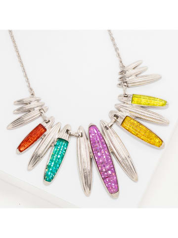 RIO BLUE Ketting met sierelementen - (L)45 cm