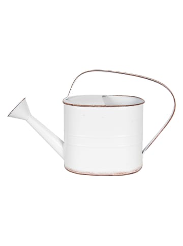 Clayre & Eef Dekogießkanne in Weiß - (H)25 cm