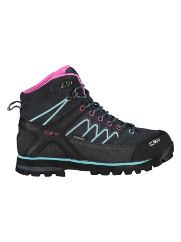 CMP Leder-Trekkingboots in Schwarz
