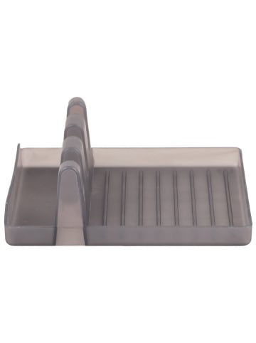 Violeta Home Uchwyt w kolorze szarym na pokrywki - 17 x 5 x 31 cm