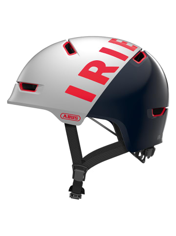 ABUS Fahrradhelm "Scraper 3.0" in Weiß/ Rot