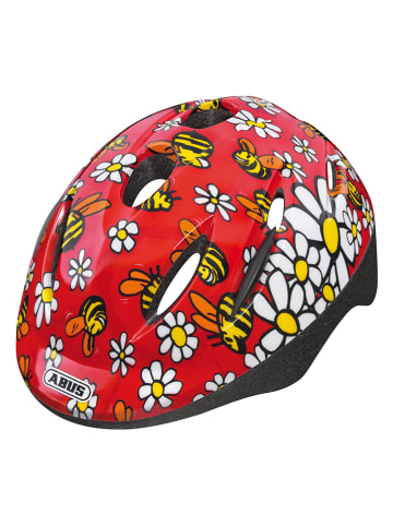 ABUS Kask rowerowy "Smooty Funny Bee" w kolorze czerwonym