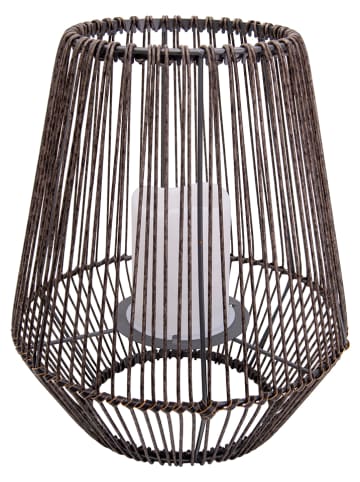 näve Decoratieve ledsolarlamp bruin