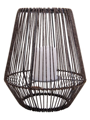 näve Decoratieve ledsolarlamp bruin