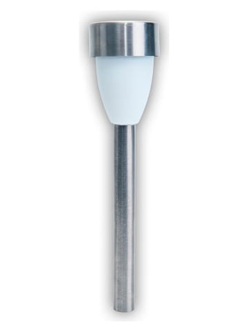 näve 6er-Set: Edelstahl-LED-Solar-Gartenstecker - (H)36,5 cm