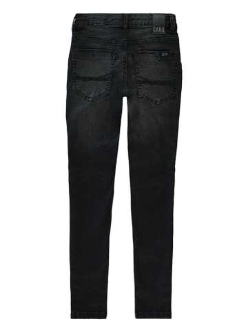 Cars Jeans Dżinsy "Fuego" - Super Skinny fit - w kolorze czarnym