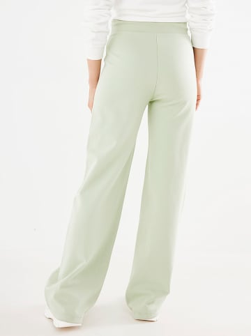 Mexx Spodnie dresowe w kolorze jasnozielonym
