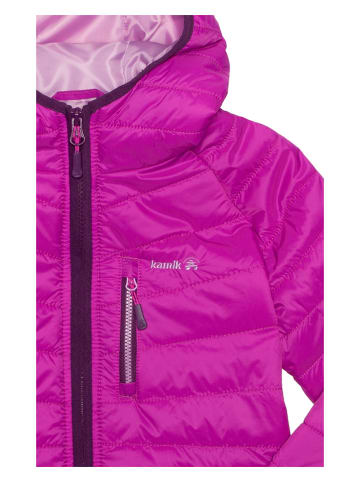 Kamik Dunne all-season doorgestikte jas "Acacia" fuchsia