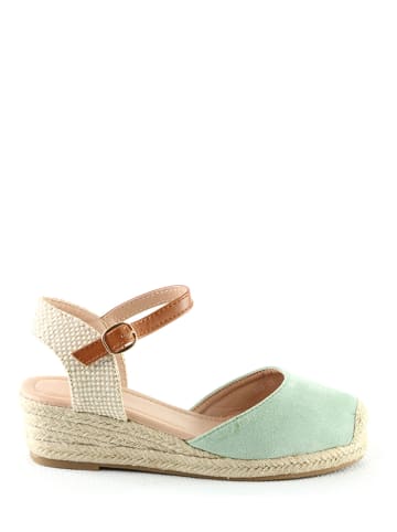 Sixth Sens Keilespadrilles in Mint
