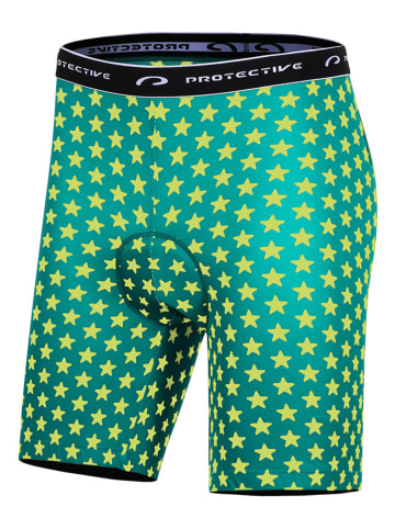 Protective Fahrradboxershorts "P-Meteor" in Grün